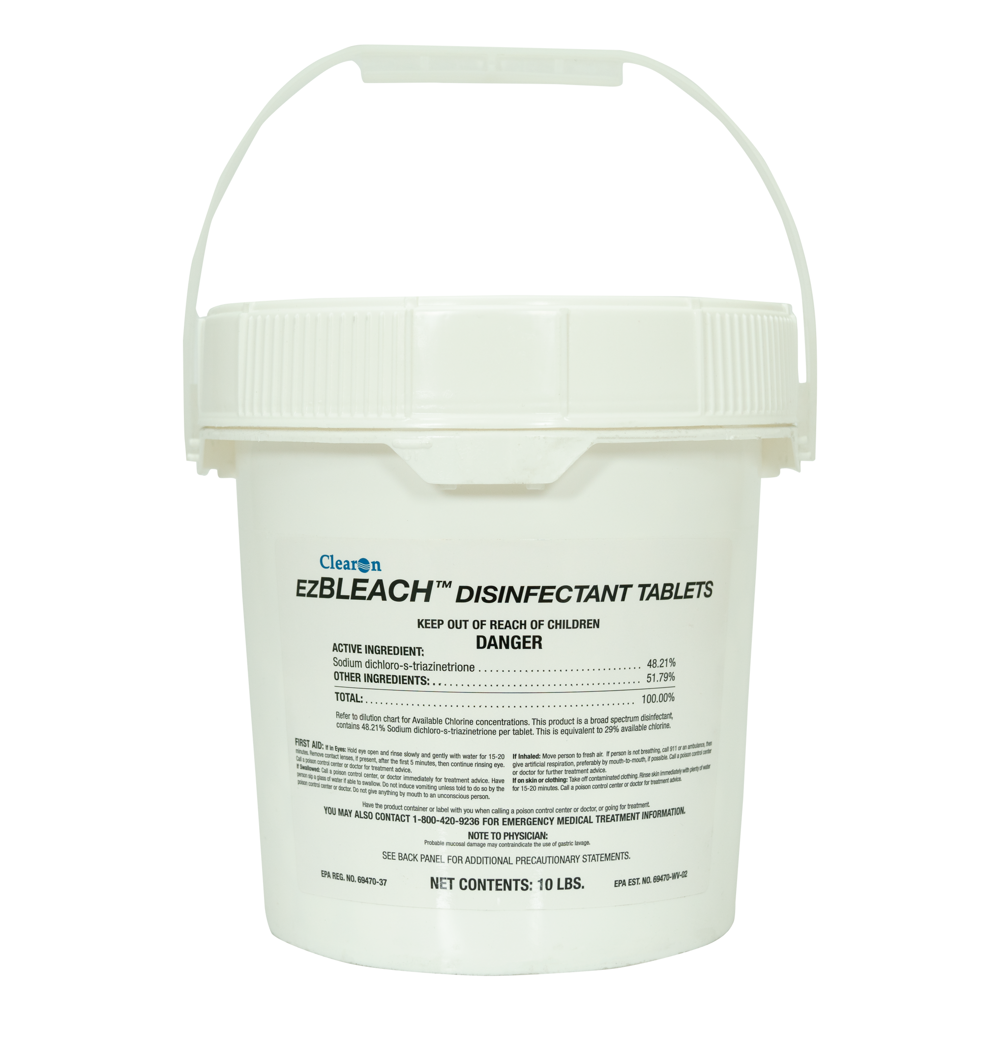 EZ Bleach™ Disinfectant Tablets – First-Responder-Technologies